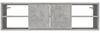 vidaXL Wandregal Betongrau 102x30x29 cm Holzwerkstoff 806260 Bild 5