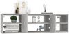 vidaXL Wandregal Betongrau 102x30x29 cm Holzwerkstoff 806260 Bild 4