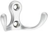 SO-TECH® Garderobenhaken 2-fach Kleiderhaken MAREEN 29 x 51 x 23,5 mm, BA 17 mm (1 St), Metall massiv, Chrom matt Bild 4
