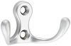 SO-TECH® Garderobenhaken 2-fach Kleiderhaken MAREEN 29 x 51 x 23,5 mm, BA 17 mm (1 St), Metall massiv, Chrom matt Bild 3