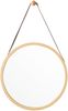 Bambus Wandspiegel Bykle rund 38 cm [en. casa] Bild 3