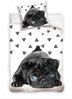 Carbotex Bettwäsche Hunde Bettwäsche-Set mit Mops-motiv, 135x200 & 80x80, Baumwolle, 100% Baumwolle Bild 4