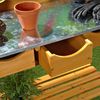 Pflanztisch Arbeitstisch Blumentisch Gartentisch Gärtnertisch Holztisch Tisch Bild 4