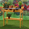 Pflanztisch Arbeitstisch Blumentisch Gartentisch Gärtnertisch Holztisch Tisch Bild 3