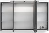 byLIVING Spiegelschrank Spree/Korpus matt mit Spiegeltüren/Hängeschrank mit Soft-Close-Funktion/Inklusive LED-Beleuchtung/Badschrank mit Stecker- und Schalterdose/B 100, H 60, T 20 cm (Anthrazit) Bild 4