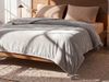 Beliani 'SAITLER' Decke, Polyester hellgrau, 200x220 cm Bild 3