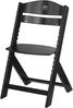 KinderKraft Wooden 2in1 Enock Black feeding chair Bild 4