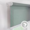 Lichtblick Sonnenschutzsysteme GmbH Bluetooth-Rollo Neapel 95 cm x 190 cm (BxL) sea smoke Tageslicht mit Strukturstoff; Klemm- und schraubbar; Motor per App oder manuell steuerbar Bild 5