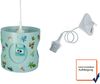 Kinderzimmer Dreh-Pendelleuchte Lampenschirm drehend Motiv Zanimo Bild 3