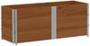 vidaXL Pflanzkasten Braun 150x50 cm Massivholz Kiefer 3295438 Bild 5