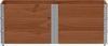 vidaXL Pflanzkasten Braun 150x50 cm Massivholz Kiefer 3295438 Bild 3