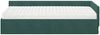 vidaXL Eckbettgestell mit Matratze Sonstiges 2 pcs Grün Samt 3393616 Bild 5