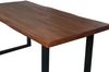 Esstisch Baumkante massiv Mango honigfarben 200 x 100 U-Gestell schwarz CALI 150437906 Bild 4