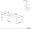Holzbett (Fichte) "Rosi" 90 x 220 cm 38 cm mit Kopfteil Massivholzbett Bett Bild 5