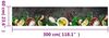 vidaXL Küchenteppich Waschbar Gewürze 60x300 cm Samt 4005610 Bild 5