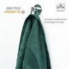 leevitex® Saunatuch Frottee XXL, (1-St), 80 x 200 cm, extra groß & saugfähig, Dunkelgrün/Tannengrün Bild 3