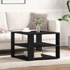 vidaXL Couchtisch Schwarze Eiche 58 x 58 x 40 cm Holzwerkstoff 862608 Bild 4