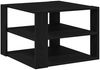 vidaXL Couchtisch Schwarze Eiche 58 x 58 x 40 cm Holzwerkstoff 862608 Bild 2