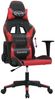 vidaXL Gaming-Stuhl mit Massagefunktion Schwarz und Rot Kunstleder 345446 Bild 4
