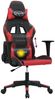 vidaXL Gaming-Stuhl mit Massagefunktion Schwarz und Rot Kunstleder 345446 Bild 3