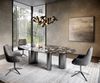 Esstisch Edge Oval 280x130 Keramik Iris FMG Agatablack Troa Edelstahl Graphit Bild 5