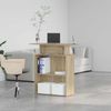 vidaXL Empfangstresen Sonoma-Eiche 100 x 40 x 104 cm Holzwerkstoff 859053 Bild 4