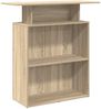 vidaXL Empfangstresen Sonoma-Eiche 100 x 40 x 104 cm Holzwerkstoff 859053 Bild 2