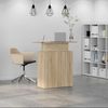 vidaXL Empfangstresen Sonoma-Eiche 100 x 40 x 104 cm Holzwerkstoff 859053 Bild 3