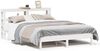 vidaXL Massivholzbett ohne Matratze Weiß 135x190 cm Kiefernholz 3306163 Bild 2
