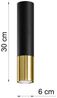 Sollux Deckenleuchte Loopez schwarz/golden Bild 2