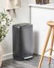 Tretmülleimer 30 L ECOCOLLECT Metall Schwarz Bild 3