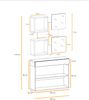 Diele Easy 4 in Wotan und Schwarz 100 x 170 cm Bild 2