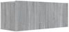 3-tlg. TV-Schrank-Set Grau Sonoma Holzwerkstoff [3120225] Bild 5