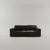 Wohnero24 Schlafsofa HIRA 240 x 102 cm – Premium Cord Sofa Schwarz mit Schlaffunktion 191 x 152 cm & Bettkasten Bild 4