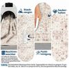 GarveeMore Teppich Faltbarer Boho-Teppich mit Print-Design (Kaschmir-Optik), rechteckig, Höhe: 6 mm, für Wohnzimmer & Schlafzimmer & Flur Bild 4