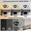 Rosnek Deckenleuchte Mond & Stern LED Deckenleuchte Kinderzimmer – Dimmbar, LED fest integriert, 62W 3000-6000K, mit Fernbedienung Augenschutz Speicher Bild 3