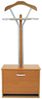 abc HOME Kleiderständer mit Schuhfach, Holz, hell-braun Bild 2