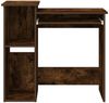 vidaXL Schreibtisch mit Regal Räuchereiche 84x40x78 cm Holzwerkstoff 860449 Bild 5