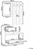 Flur-Set COOMA Hellbraun Bild 2