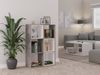 Selsey 'Malax' Offenes Standregal, 6 Fächer, Grau, 75 x 110 x 30 cm Bild 3
