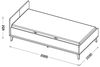 Schubladenunterschrank Rimini 80x82cm HETTICH Vollauszug matt Farbe: RAL 1027 currygelb matt / weiß RI-D3A/80 Bild 4