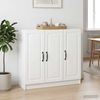 vidaXL Sideboard Hochglanz Weiß 89 x 34,5 x 77 cm Holzwerkstoff 895799 Bild 4