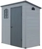 Vente-unique - NERIO Gartenhaus Harz GrauGrau - B 97 cm x H 175 cm x L 180 cm Bild 4