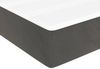 vidaXL Taschenfederkernmatratze Mittel Dunkelgrau 100x200x20 cm Samt 347749 Bild 5