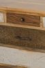 Wohnando Kommode Sideboard "Levi" aus Mangoholz, Western, Wohnzimmer, Kommode, 6 Schubladen, weiß braun, Schlafzimmer, Wohnzimmer, 80 x 70 x 30 cm Bild 4