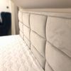 B&B Home 'Kaja' Boxspringbett mit Bettkasten, Samt, Silbergrau, 160x200 cm Bild 4