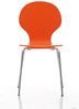 16er Set Besucherstuhl Diego V2, Orange Bild 2