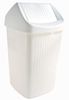 Teko-plastic Mülleimer 25 oder 50 L mit Schwingdeckel verschiedene Farben, Schwingdeckel Bild 3