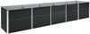 vidaXL Garten-Hochbeet Verzinkter Stahl 400x80x45 cm Anthrazit 47059 Bild 2