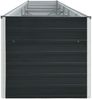 vidaXL Garten-Hochbeet Verzinkter Stahl 400x80x45 cm Anthrazit 47059 Bild 5